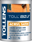 TOLL AZUR ACRYL SATIN 